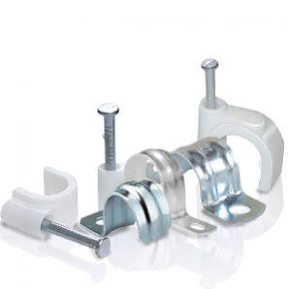 Скобы, клипсы и колпачки