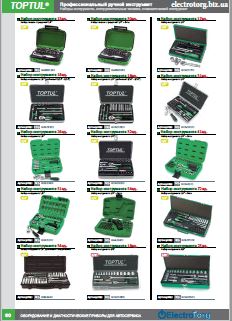 Каталог продукции Toptul