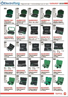 Краткий каталог Toptul 2020